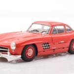 Mercedes 300 SL W198 Gullwing Rouge Minichamps 1:18
