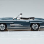 Mercedes 300 SL W198 Roadster Bleu Norev 1:18 - image 6 of 9