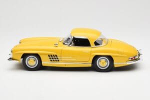 Mercedes 300 SL W198 Roadster Jaune Norev 1:18 B66040669 Métal — image 4 sur 8