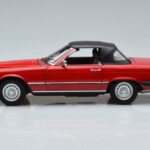 Mercedes 450 SL R107 Version US Rouge Norev 1:18 - image 4 of 8