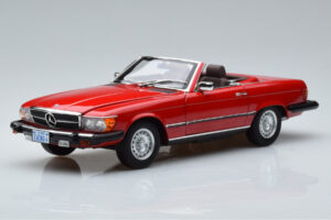 Mercedes 450 SL R107 Version US Rouge Norev 1:18