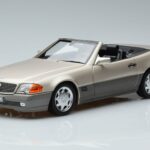 Mercedes 500 SL R129 Smoke Argent Norev 1:18 183719 Métal