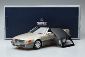Mercedes 500 SL R129 Smoke Argent Norev 1:18 183719 Métal — image 7 sur 7
