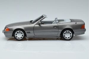 Mercedes 500 SL R129 Gris Métallisé Norev 1:18 183715 Métal — image 4 sur 7