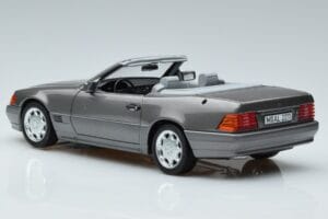 Mercedes 500 SL R129 Gris Métallisé Norev 1:18 183715 Métal — image 6 sur 7