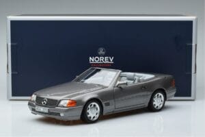 Mercedes 500 SL R129 Gris Métallisé Norev 1:18 183715 Métal — image 7 sur 7