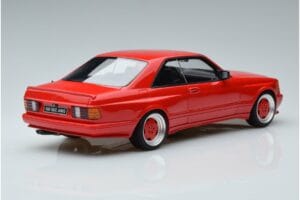 Mercedes 560 SEC W126 Widebody Rouge Otto 1:18 OT995 Résine — image 2 sur 6