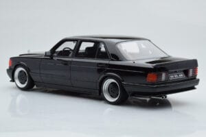 Mercedes 560 SEL AMG W126 Obsidian Noir Otto 1:18 OT297 Résine — image 5 sur 6