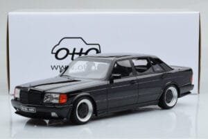 Mercedes 560 SEL AMG W126 Obsidian Noir Otto 1:18 OT297 Résine — image 6 sur 6