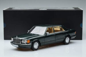 Mercedes 560 SEL W126 Vert Foncé Métallisé Norev 1:18 B66040682 Métal — image 7 sur 7