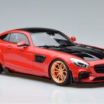 Mercedes AMG GT Prior Design C190 Rouge GT Spirit 1:18 ZM104 Résine - image 4 of 6