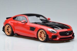 Mercedes AMG GT Prior Design C190 Rouge GT Spirit 1:18 ZM104 Résine — image 4 sur 6