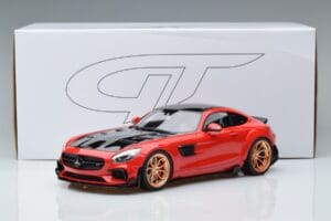 Mercedes AMG GT Prior Design C190 Rouge GT Spirit 1:18 ZM104 Résine — image 6 sur 6
