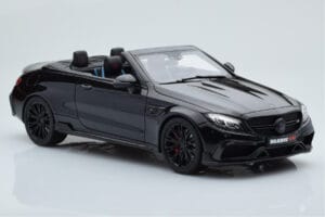 Mercedes Brabus 650 Cabriolet Noir GT Spirit 1:18 GT206 Résine — image 4 sur 6
