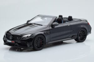 Mercedes Brabus 650 Cabriolet Noir GT Spirit 1:18
