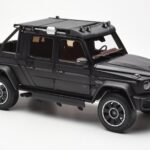 Mercedes Brabus G800 W463 Adventure XLP Night Noir Magno Almost Real 1:18 - image 6 of 8