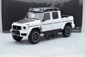 Mercedes Brabus G800 W464 Adventure XLP Polar Blanc Almost Real 1:18 860524 Métal — image 8 sur 8
