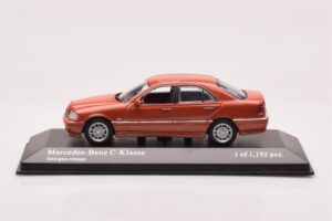 Mercedes C-Class W202 C240 Orange Métallisé Minichamps 1:43 430037000