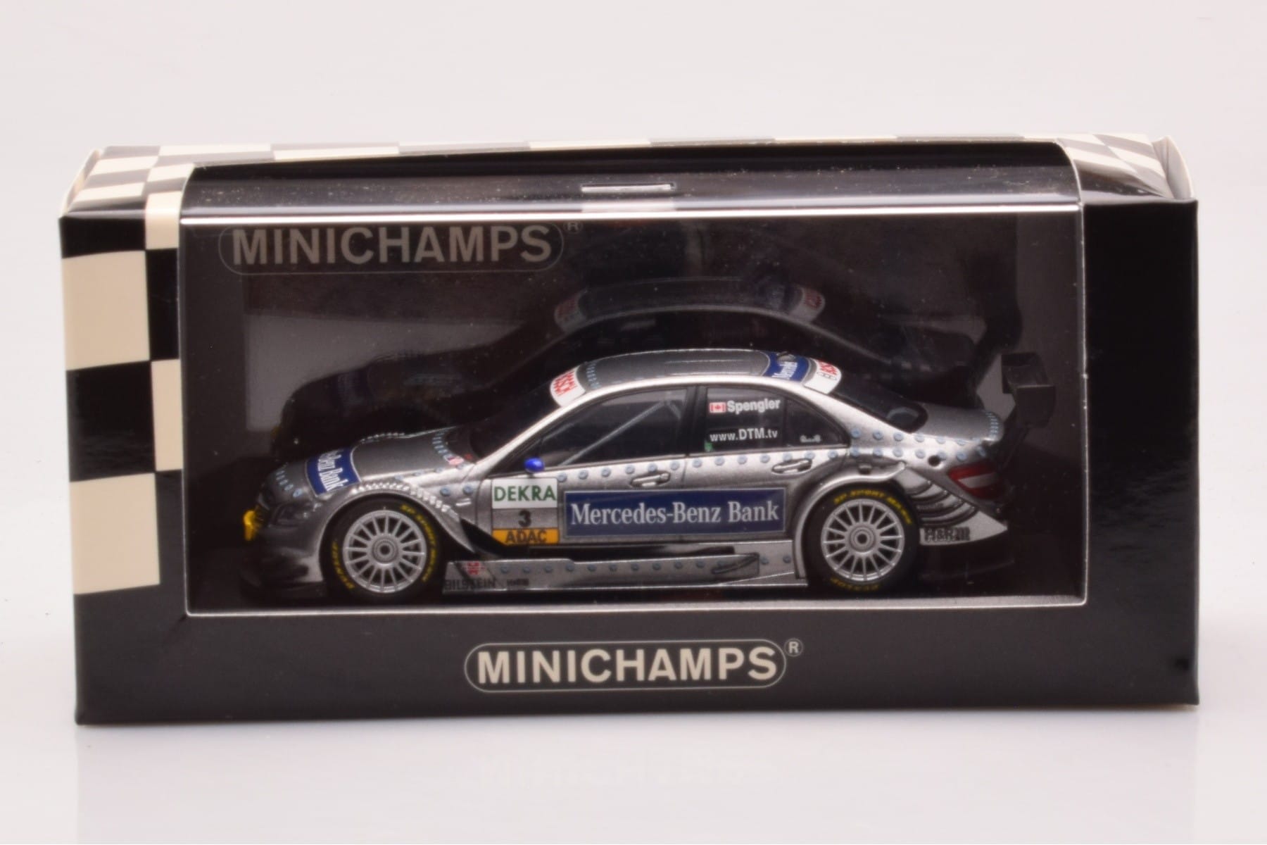 Mercedes C-Class W204 DTM Team AMG Mercedes #3 B. Spengler DTM 2008 Minichamps 1:43 400083803 Métal — image 4 sur 4
