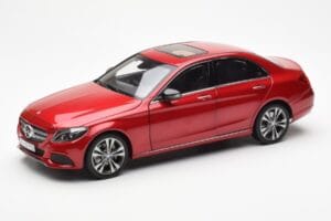 Mercedes C-Class W205 Rouge Métallique Asia Exclusive Norev 1:18 183835