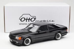 Mercedes 560 SEC C126 AMG Widebody Noir Otto 1:18 OT187 Résine — image 6 sur 6