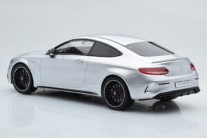 Mercedes C63S AMG C205 Coupé Argent GT Spirit 1:18 GT116 Résine — image 5 sur 6