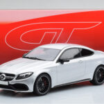Mercedes C63S AMG C205 Coupé Argent GT Spirit 1:18 - image 6 of 6