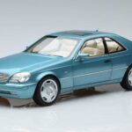 Mercedes CL600 C140 Bleu Métallisé Norev 1:18 183448 Métal