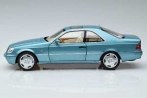 Mercedes CL600 C140 Bleu Métallisé Norev 1:18 183448 Métal — image 4 sur 7