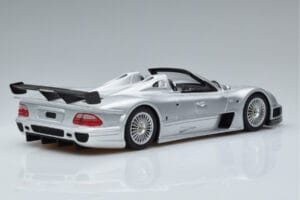 Mercedes CLK GTR Roadster Argent GT Spirit 1:18 GT155 Résine — image 2 sur 6