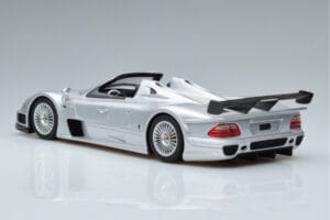 Mercedes CLK GTR Roadster Argent GT Spirit 1:18 GT155 Résine — image 5 sur 6