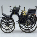 Mercedes Daimler Motorkutsche Bleu Foncé Norev 1:18 - image 3 of 6