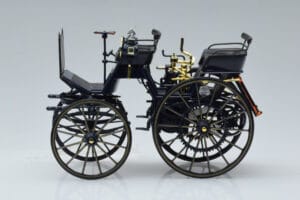 Mercedes Daimler Motorkutsche Bleu Foncé Norev 1:18 183700 Métal — image 3 sur 6