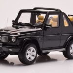 Mercedes G500 W463 Cabriolet Obsidian Noir Otto 1:18