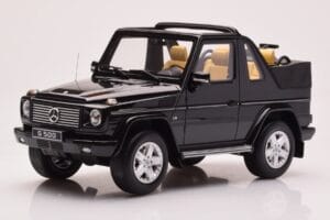 Mercedes G500 W463 Cabriolet Obsidian Noir Otto 1:18 OT1040
