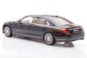 Mercedes Maybach S-Class W222 Brabus 900 Obsidian Noir Almost Real 1:18 860102 Métal — image 7 sur 8