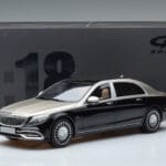Mercedes Maybach S600 W222 Noir Argent GT Spirit 1:18 GT237 Résine - image 6 of 6