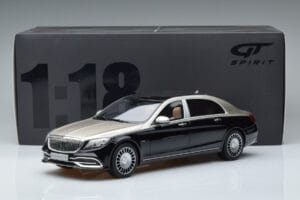Mercedes Maybach S600 W222 Noir Argent GT Spirit 1:18 GT237 Résine — image 6 sur 6