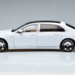 Mercedes Maybach S600 W222 V12 Biturbo Diamond Blanc Almost Real 1:18 - image 4 of 11