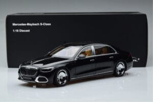 Mercedes Maybach S600 W222 V12 Biturbo Obsidian Noir Almost Real 1:18 820115 Métal — image 11 sur 11