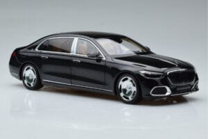 Mercedes Maybach S600 W222 V12 Biturbo Obsidian Noir Almost Real 1:18 820115 Métal — image 6 sur 11