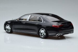 Mercedes Maybach S600 W222 V12 Biturbo Obsidian Noir Almost Real 1:18 820115 Métal — image 7 sur 11