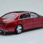 Mercedes Maybach S600 W222 V12 Biturbo Patagonia Rouge Almost Real 1:18 - image 3 of 10