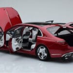 Mercedes Maybach S600 W222 V12 Biturbo Patagonia Rouge Almost Real 1:18 - image 5 of 10
