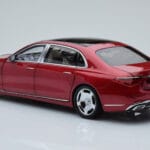 Mercedes Maybach S600 W222 V12 Biturbo Patagonia Rouge Almost Real 1:18 - image 7 of 10