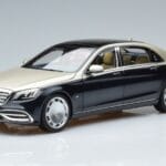 Mercedes Maybach S650 X222 Bleu Argenté Norev 1:18 B66960615 Métal