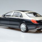 Mercedes Maybach S650 X222 Bleu Argenté Norev 1:18 B66960615 Métal - image 6 of 7