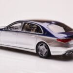Mercedes Maybach S680 W223 Nautical Bleu Cirrus Argent Almost Real 1:18 820125 - image 7 of 8