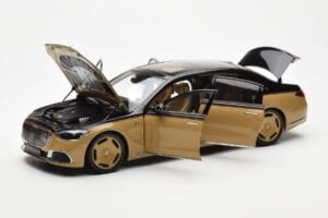Mercedes Maybach S680 W223 Obsidian Noir Sand Almost Real 1:18 820124 Métal — image 2 sur 7