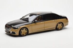 Mercedes Maybach S680 W223 Obsidian Noir Sand Almost Real 1:18 820124